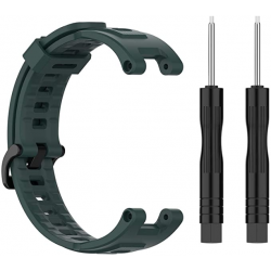 Ανταλλακτικό λουράκι QuickFit Softband Xiaomi Amazfit T-Rex/ T-Rex Pro Dark Green Ανταλλακτικό λουράκι QuickFit Softband Xiaomi Amazfit T-Rex/ T-Rex Pro Dark Green